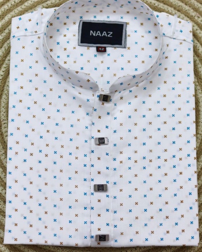 Cross Flower Print - 101